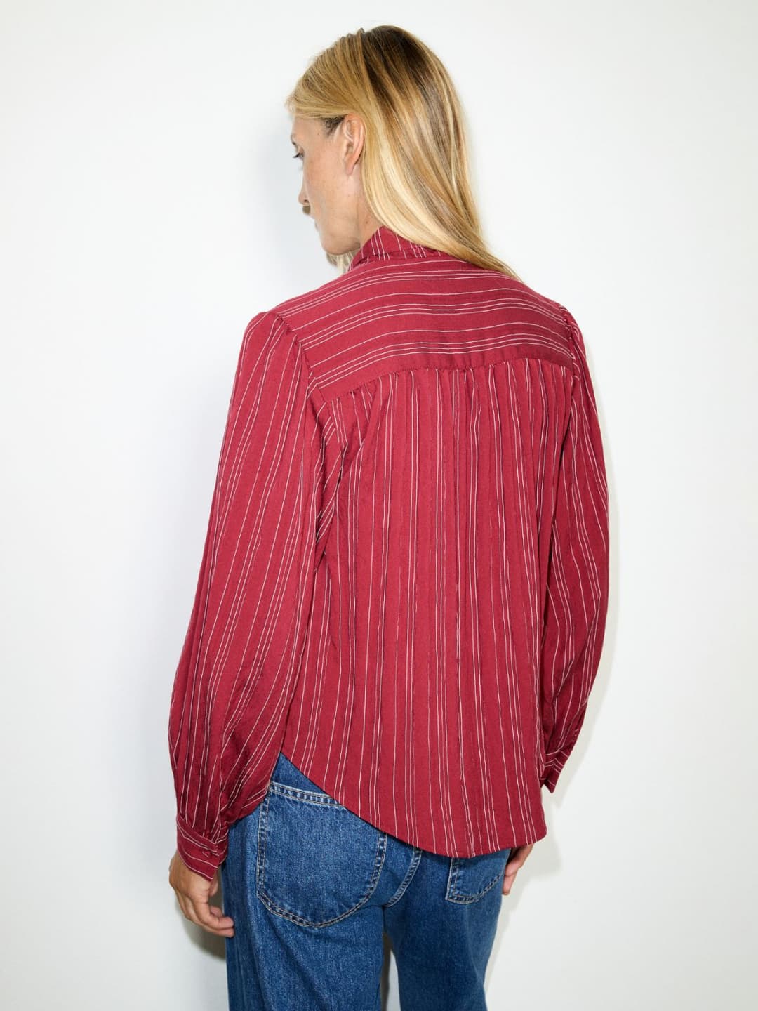 Camicia con collo a fiocco | Max&Co Camicia con collo a fiocco - vista alternativa - 27 | Max&Co