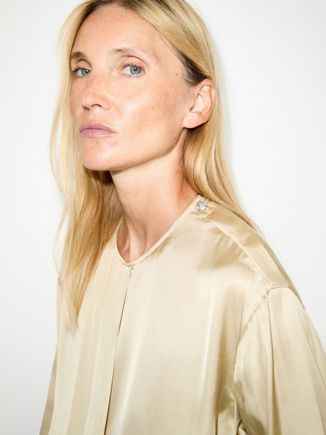 Blusa in raso con nodo | Max&Co Blusa in raso con nodo - vista alternativa - 3 | Max&Co