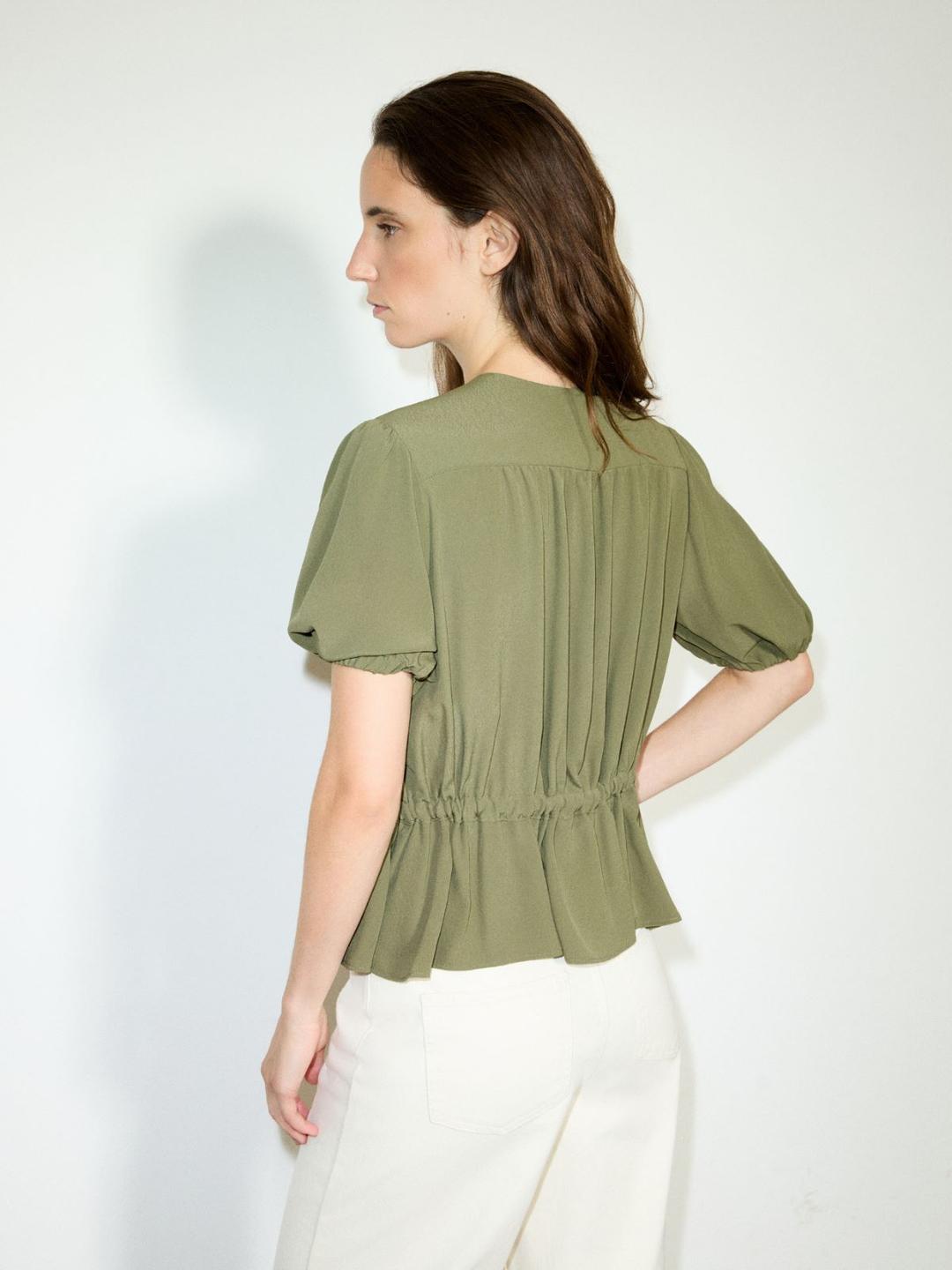 Camicia in crêpe de Chine | Max&Co Camicia in crêpe de Chine - vista alternativa - 3 | Max&Co