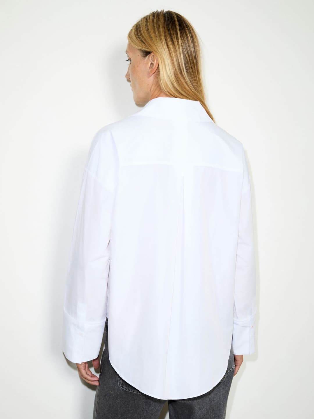 Camicia popover in taffettà | Max&Co Camicia popover in taffettà - vista alternativa - 14 | Max&Co