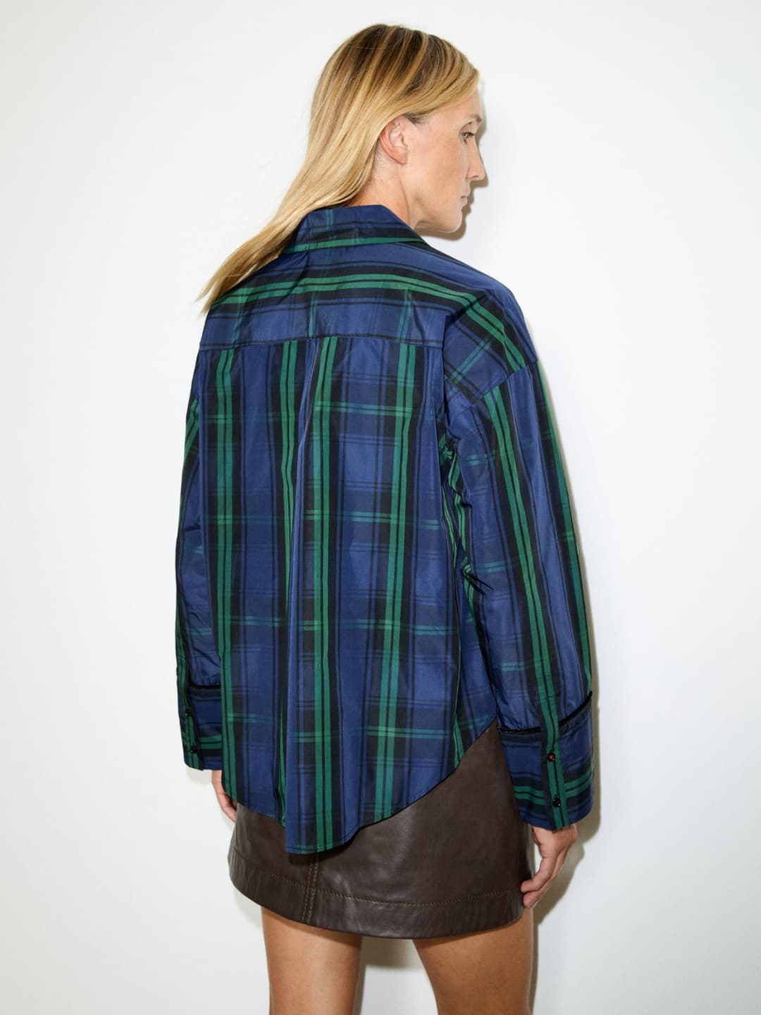 Camicia popover in taffettà | Max&Co Camicia popover in taffettà - vista alternativa - 12 | Max&Co