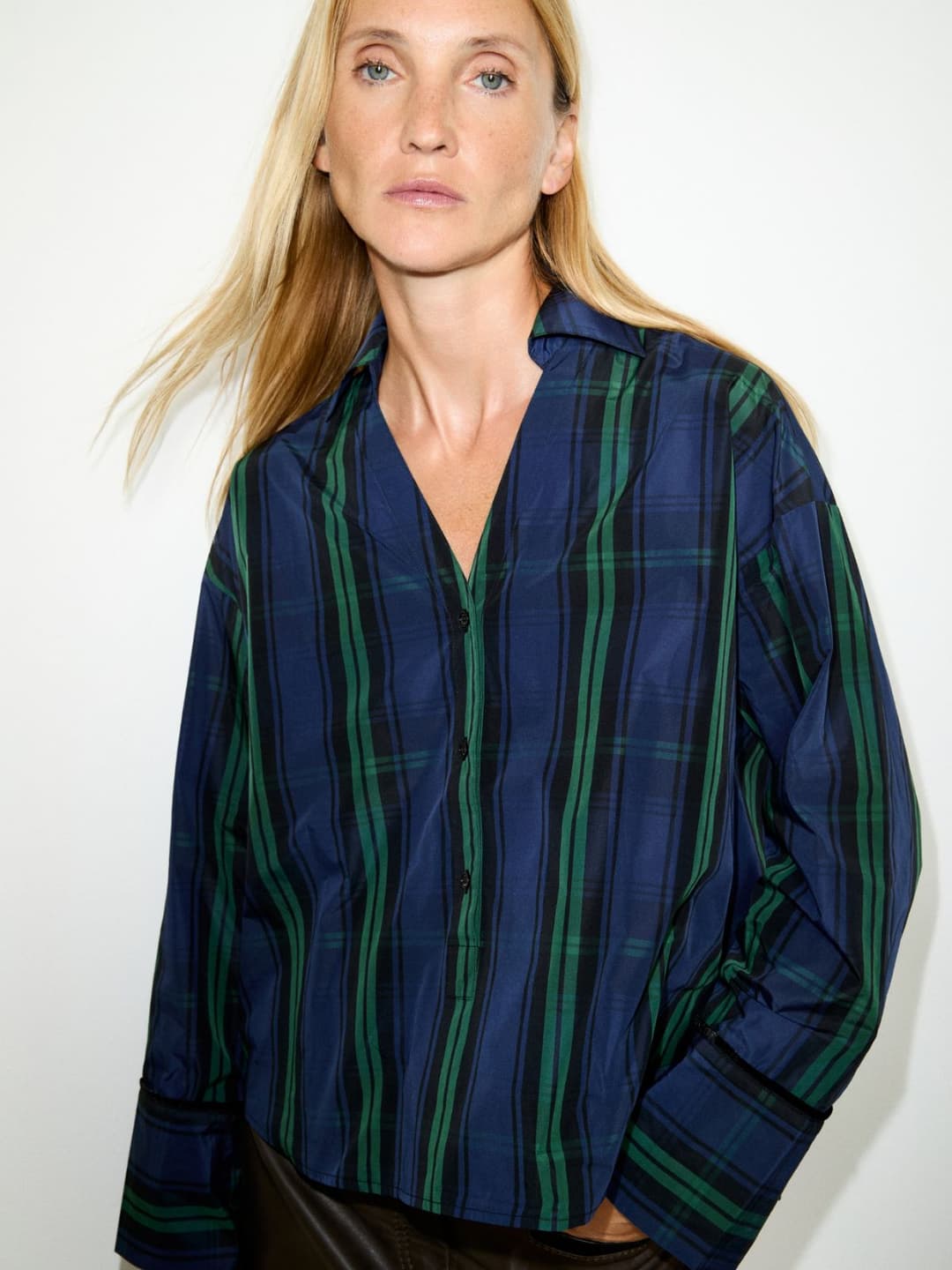 Camicia popover in taffettà | Max&Co Camicia popover in taffettà - vista alternativa - 12 | Max&Co