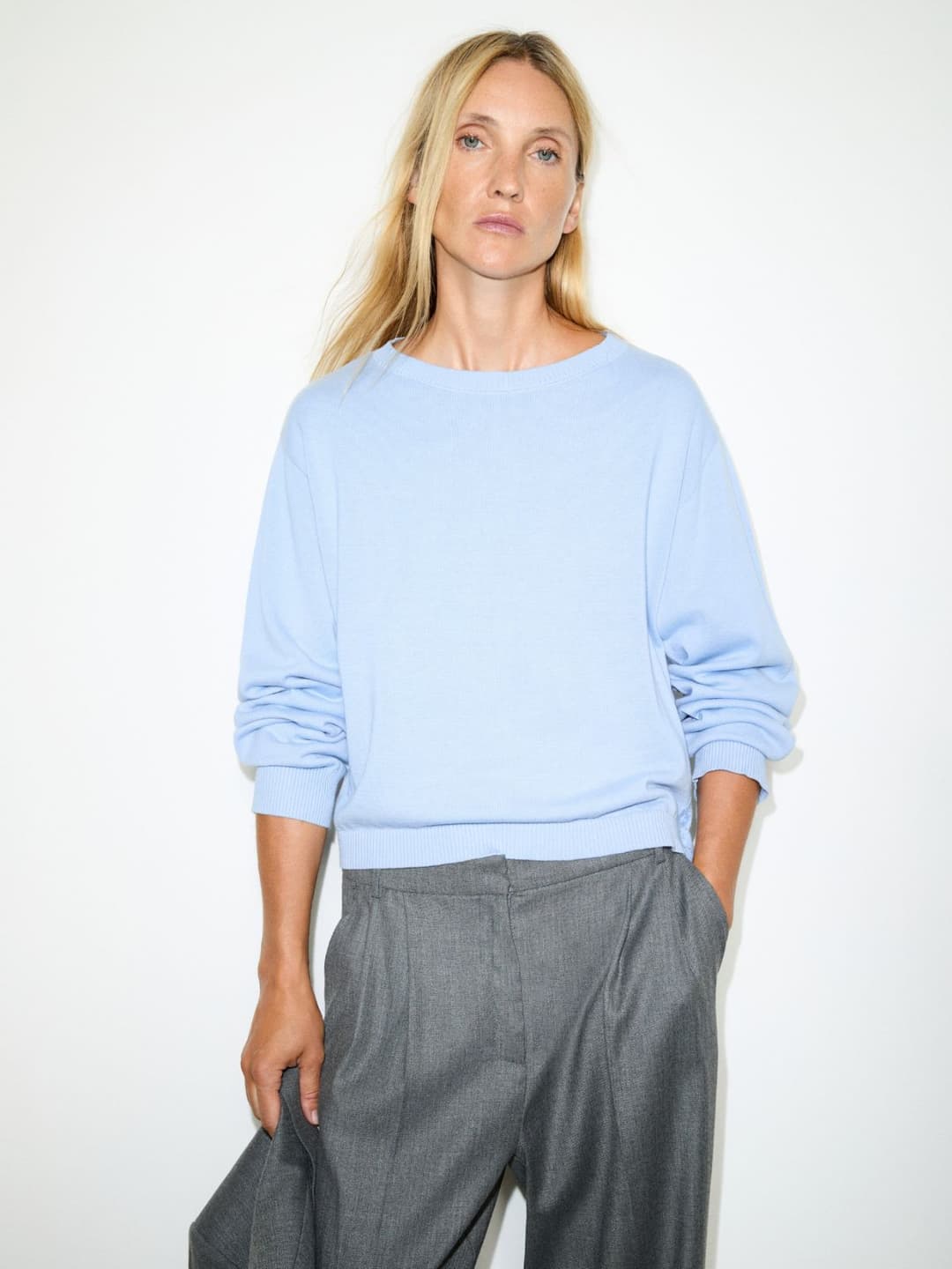Maglia con dettagli a treccia | Max&Co Maglia con dettagli a treccia - vista alternativa - 2 | Max&Co